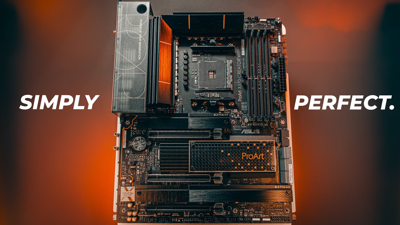 The Best Motherboard for Creators.➡ ASUS X570 ProArt CREATOR WiFi
