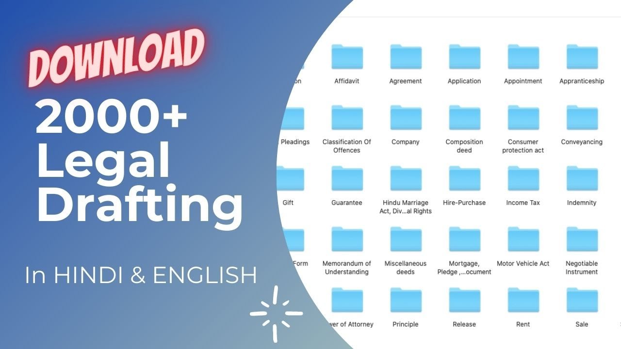 How to Download editable Legal Drafting/Formats in Hindi / English | Go Legal | 2000+ legal Drafting