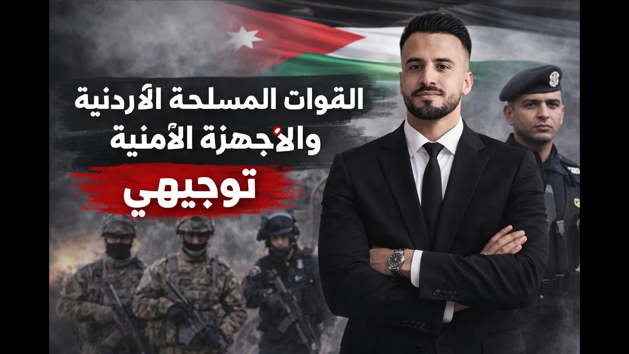 توجيهي القوات المسلحة الأردنية الجيش العربي والأجهزة الأمنية تاريخ الأردن الفصل الثاني
