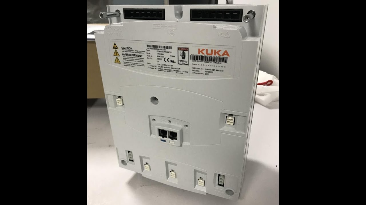 Kuka Robot 014959 KSP 600-3X40 00198268 00-198-268 Servo Drive Controller Module