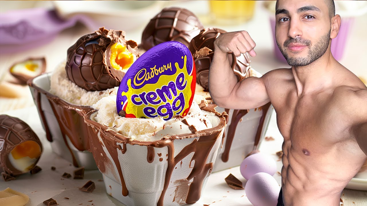 10000 Calorie Cadbury Creme Egg Challenge - Full Day Of Eating