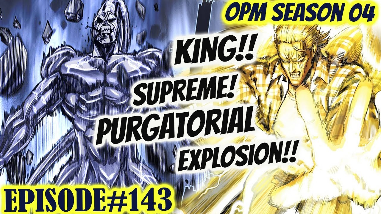 One Punch Man Season 4 EP 143: King SSK MODE! Supreme Purgatorial Explosion! | One Punch Man Tagalog