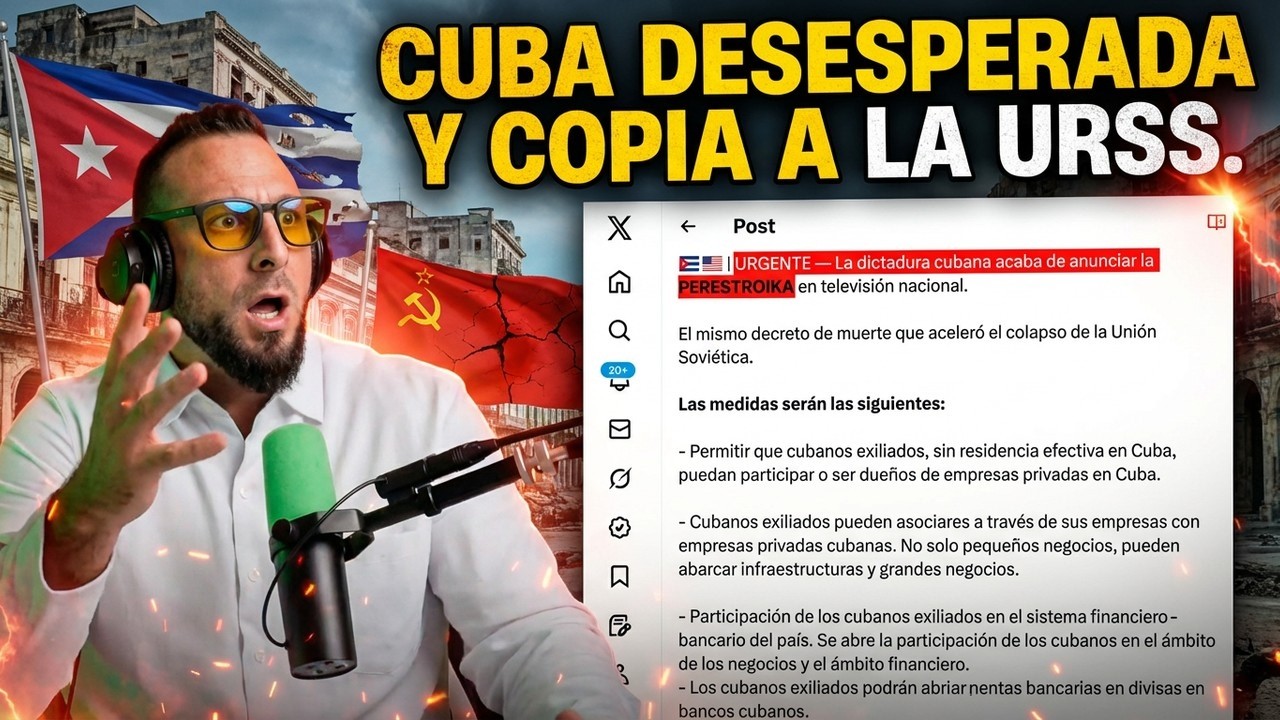 Cuba está DESESPERADA y copia A LA URSS (va a acabar mal)