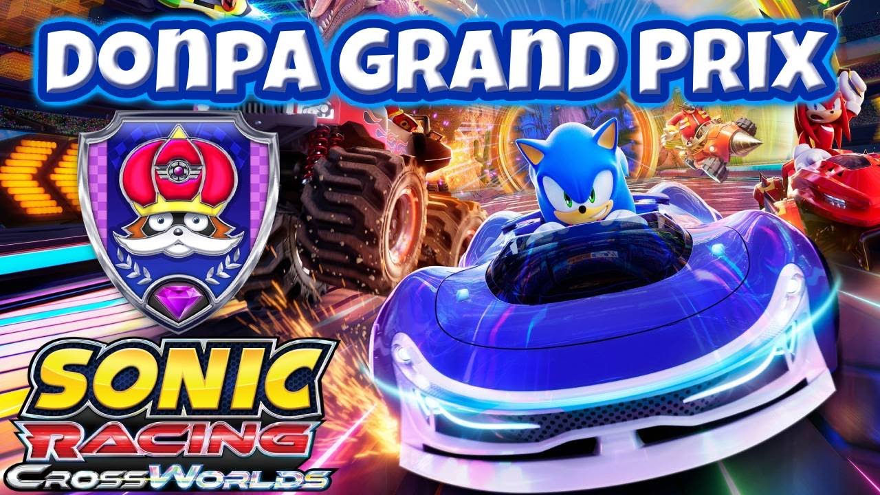 Donpa Grand Prix - MAX DIFFICULTY - Super Sonic Speed - Sonic Racing: CrossWorlds