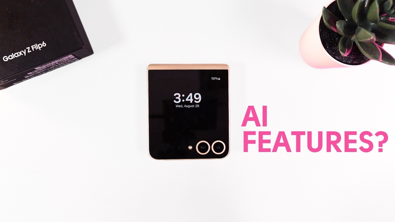 What Are AI Features? Samsung Galaxy Z Flip 6 Edition