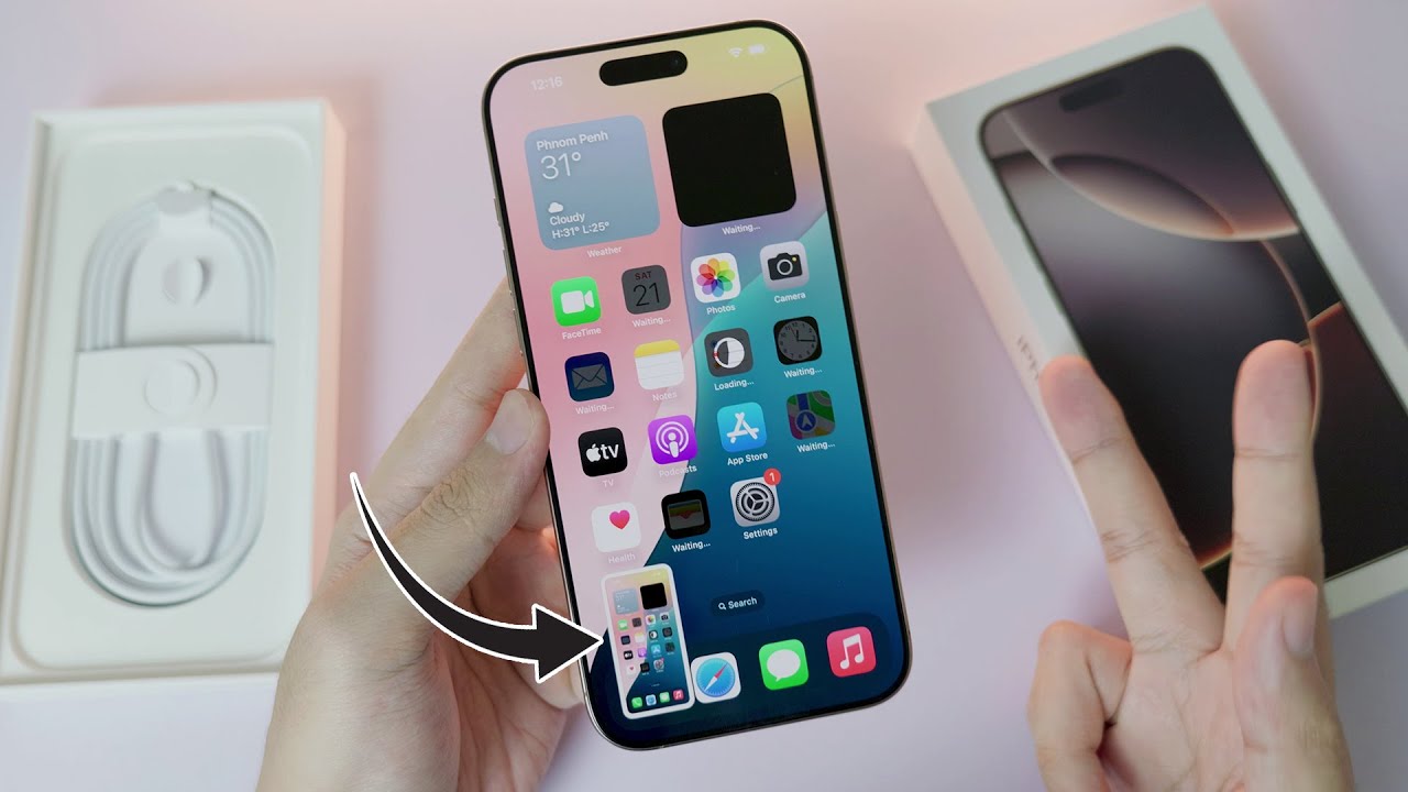 Как сделать скриншот на iPhone 16 Pro / Pro Max (2 способа)