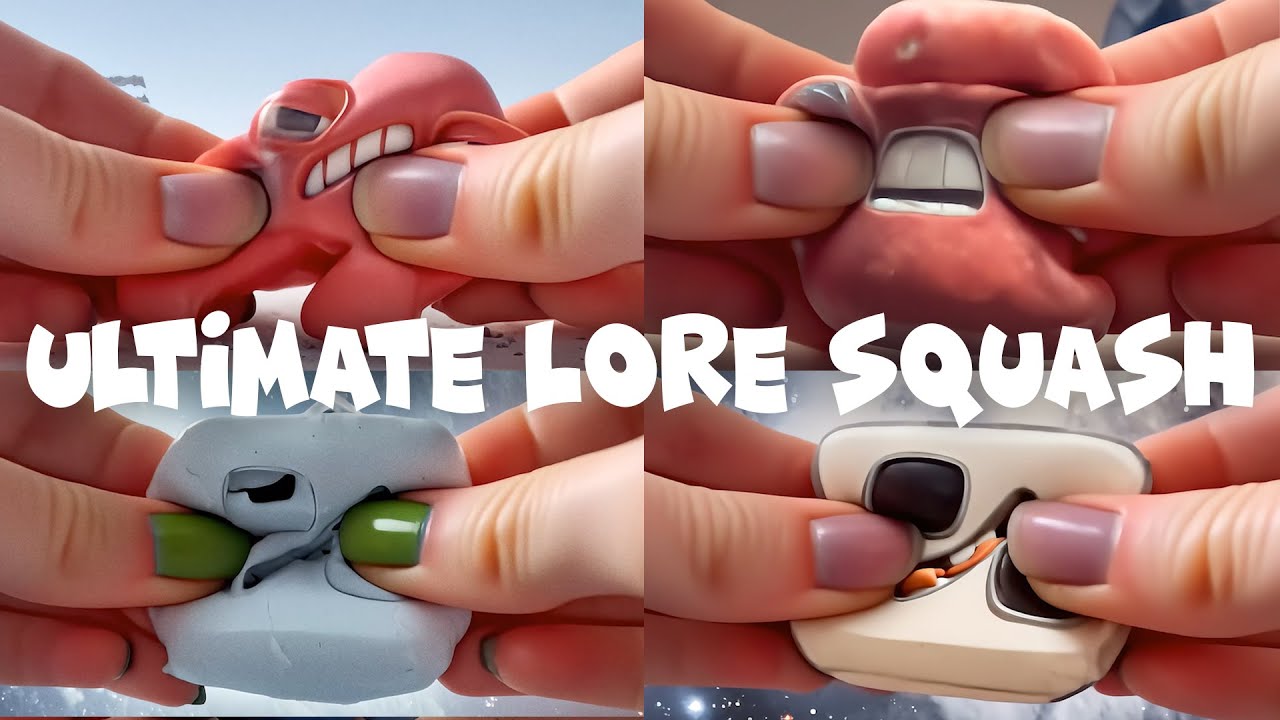 ULTIMATE SQUASHED Alphabet Lore + Number Lore Compilation!