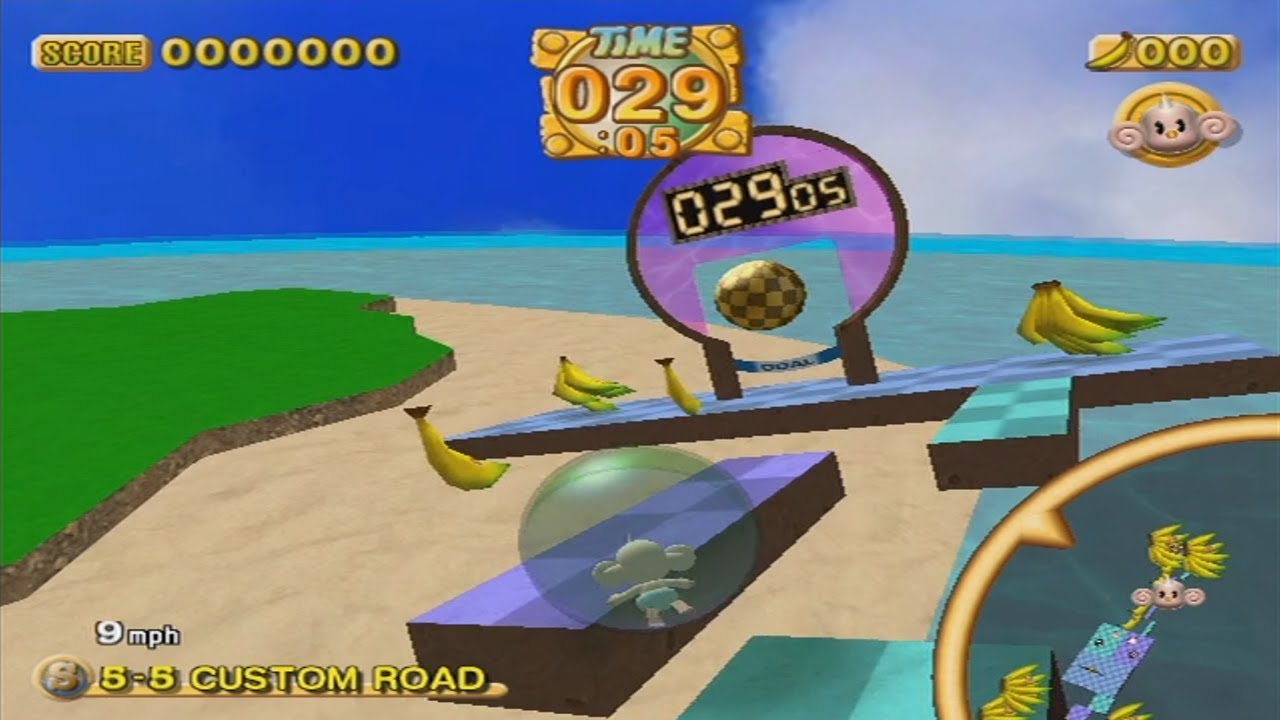 Super Monkey Ball 651 - All Warp Goals