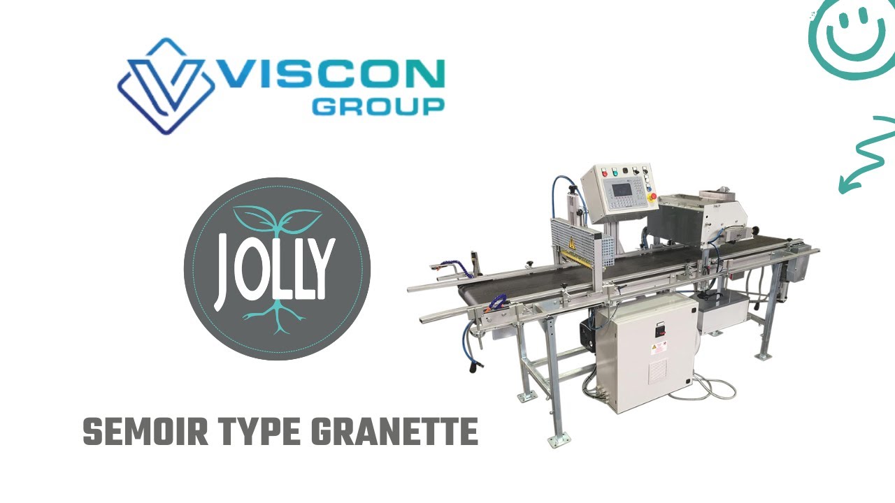 Démonstration d'un Semoir horticole type Granette Visser | ETS JOLLY