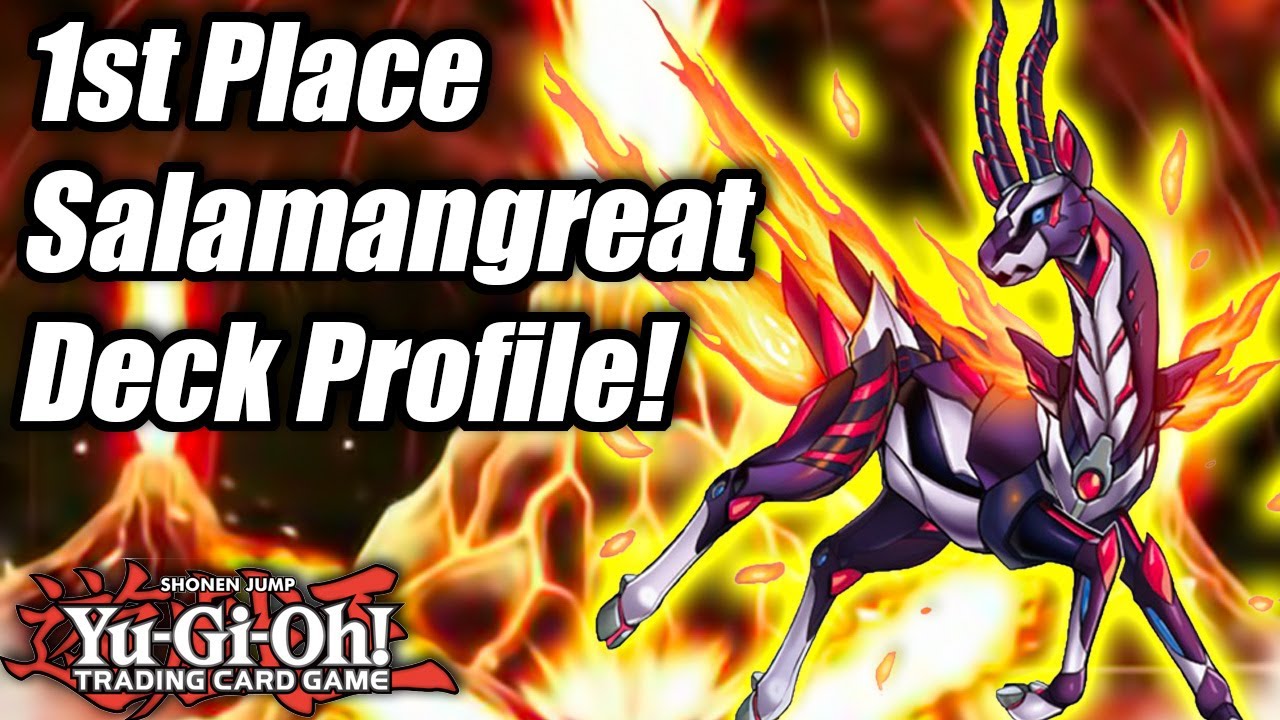 Yu-Gi-Oh! 1st Place Salamangreat Deck Profile! ft. Gabriel Soussi! (June 2020)