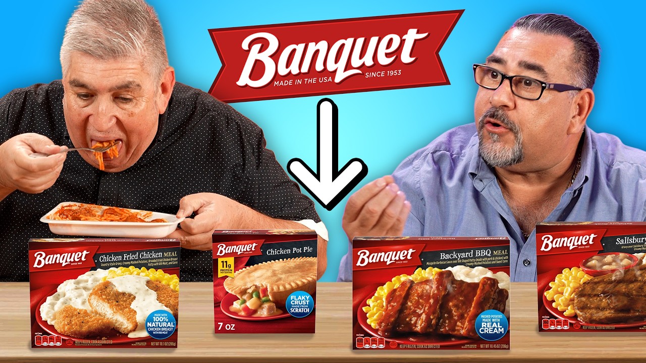 Banquet Frozen Food was NOT what Mexican Dads expected..