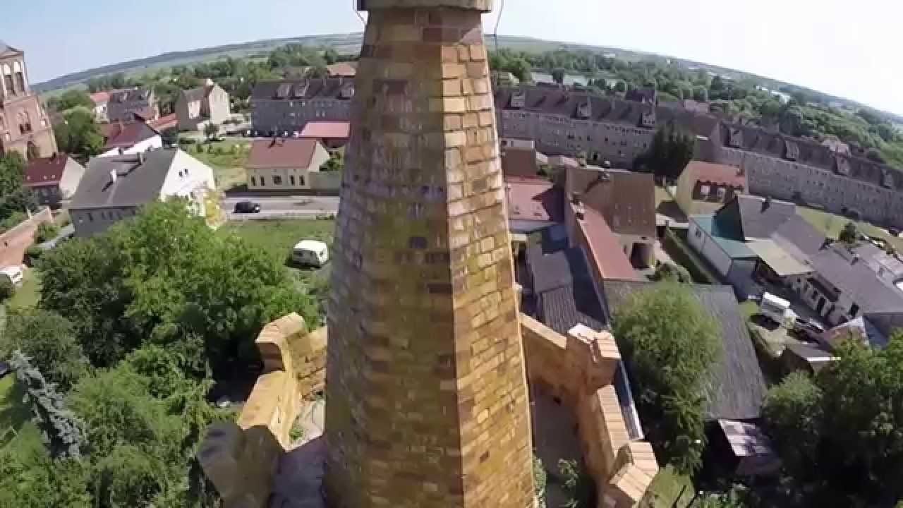 Ein Rundflug über Gartz/Oder