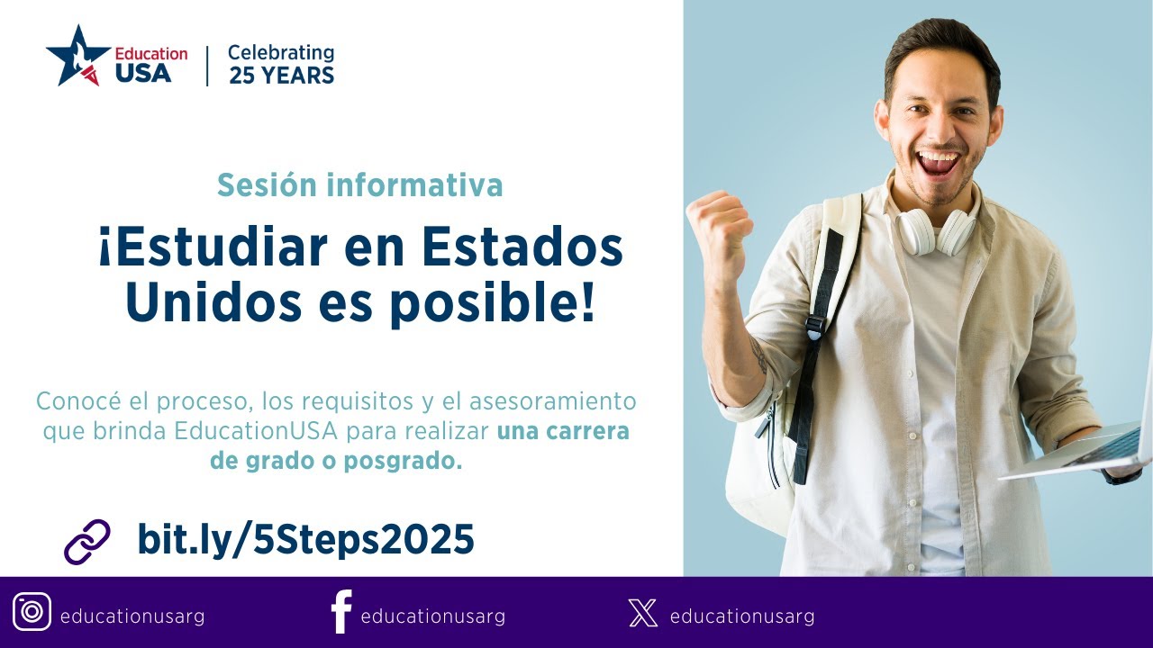 5 steps to study in the US 2025