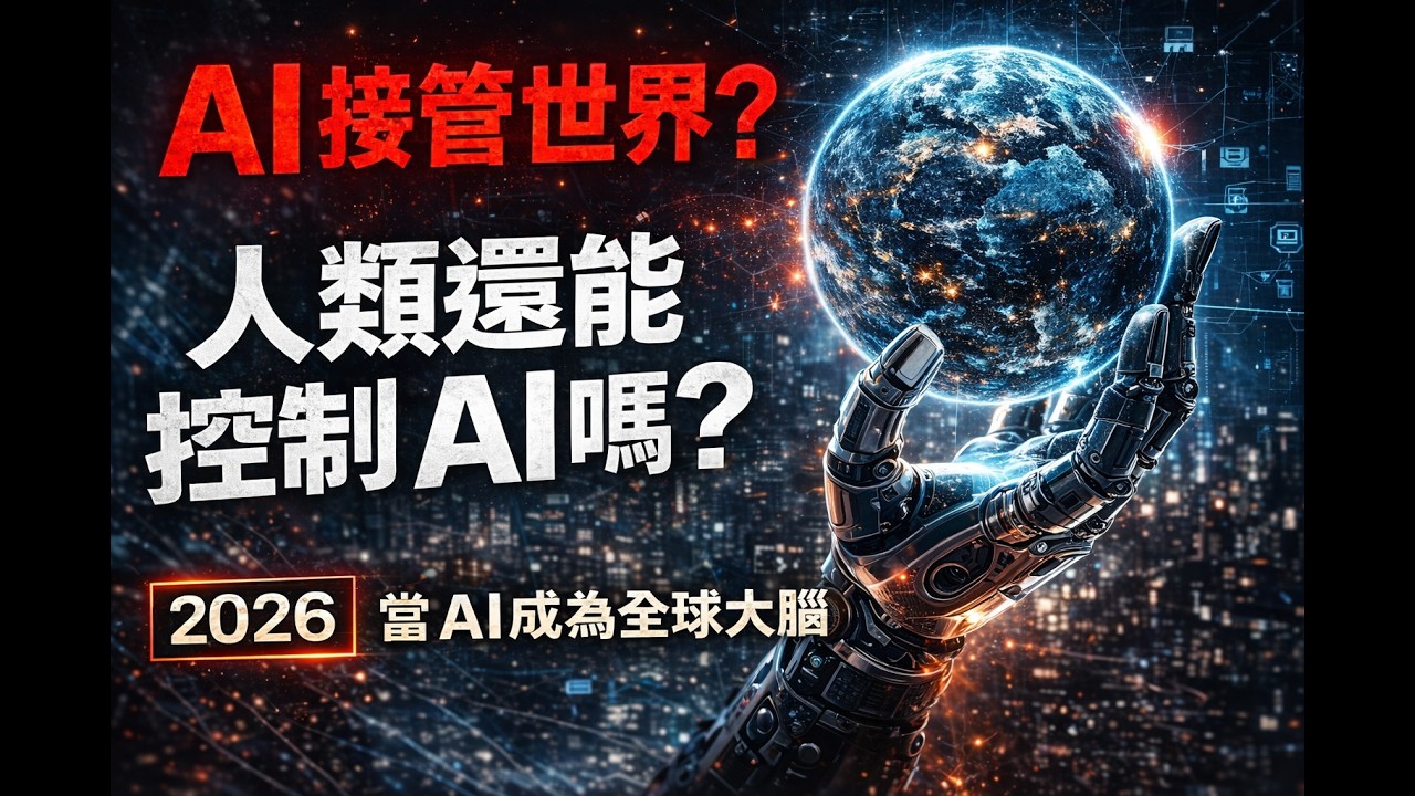 當AI成為全球大腦，人類還能關掉它嗎？