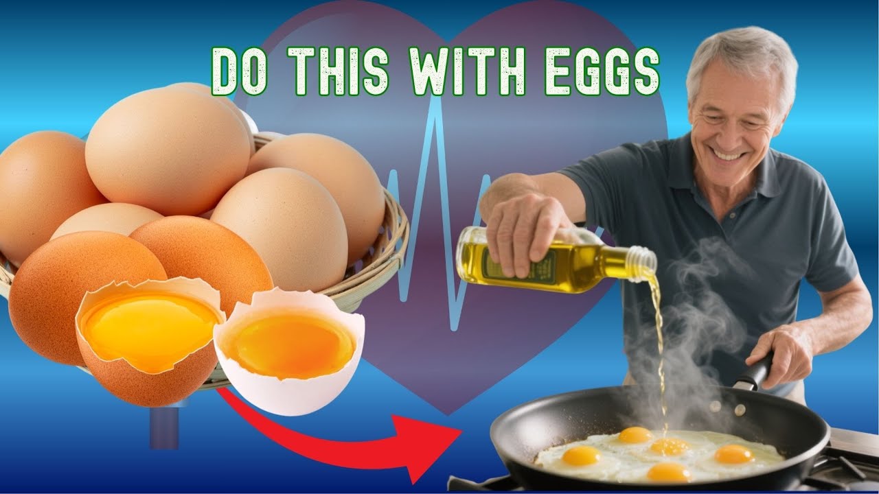 Eggs for Men Over 60: Why Adding Olive Oil Matters for Testosterone & Energy