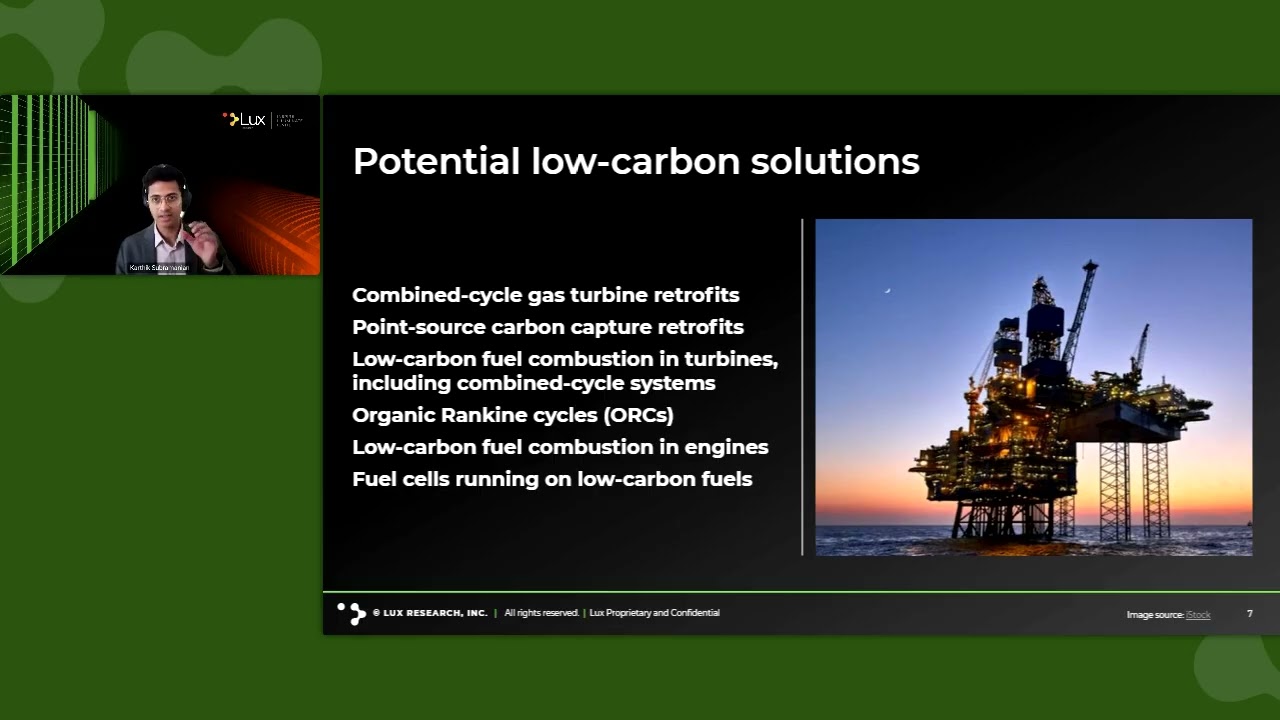 Opportunities to Decarbonize Offshore Platforms: Reality vs. Rhetoric