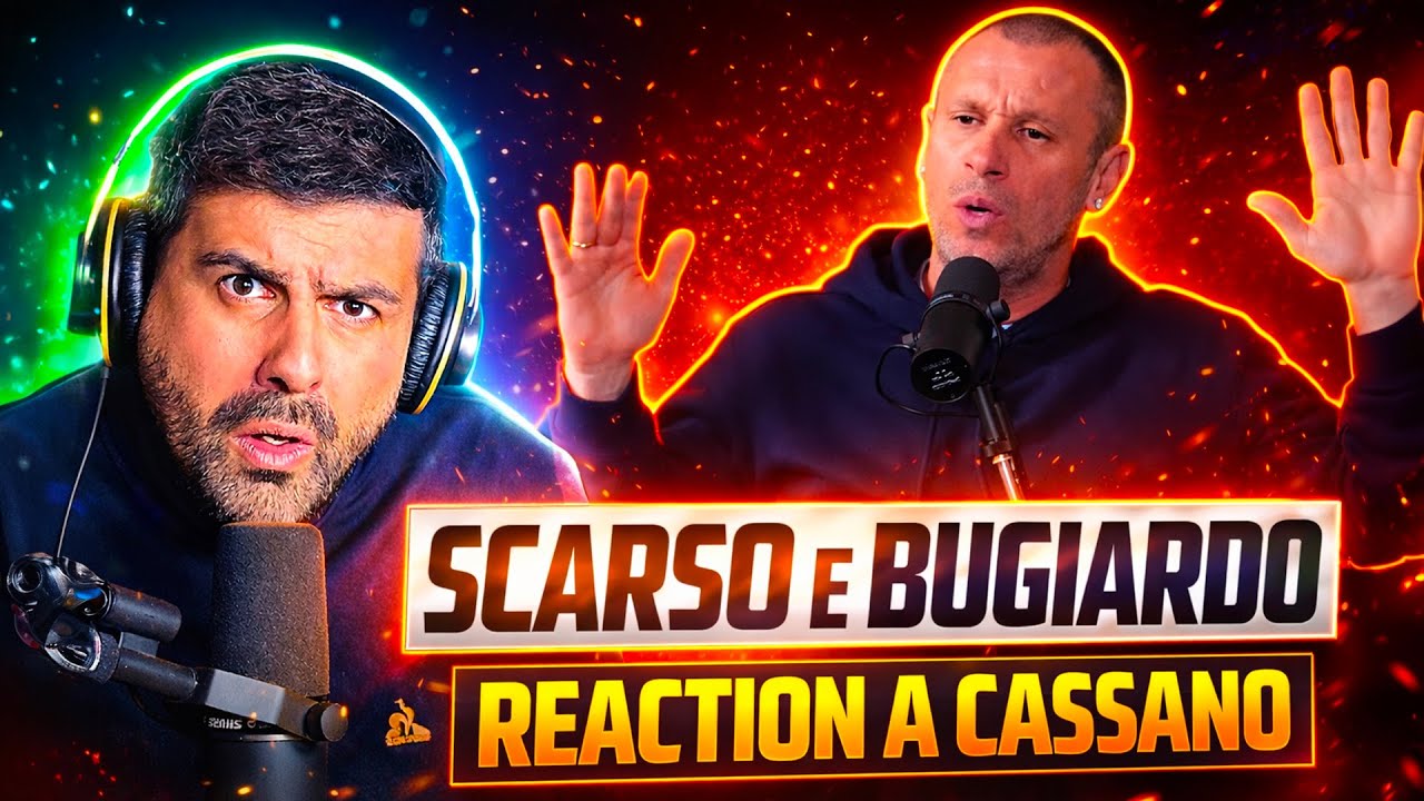 [SCARSO E BUGIARDO] BORDATE DI CASSANO CONTRO ALLEGRI | REACTION