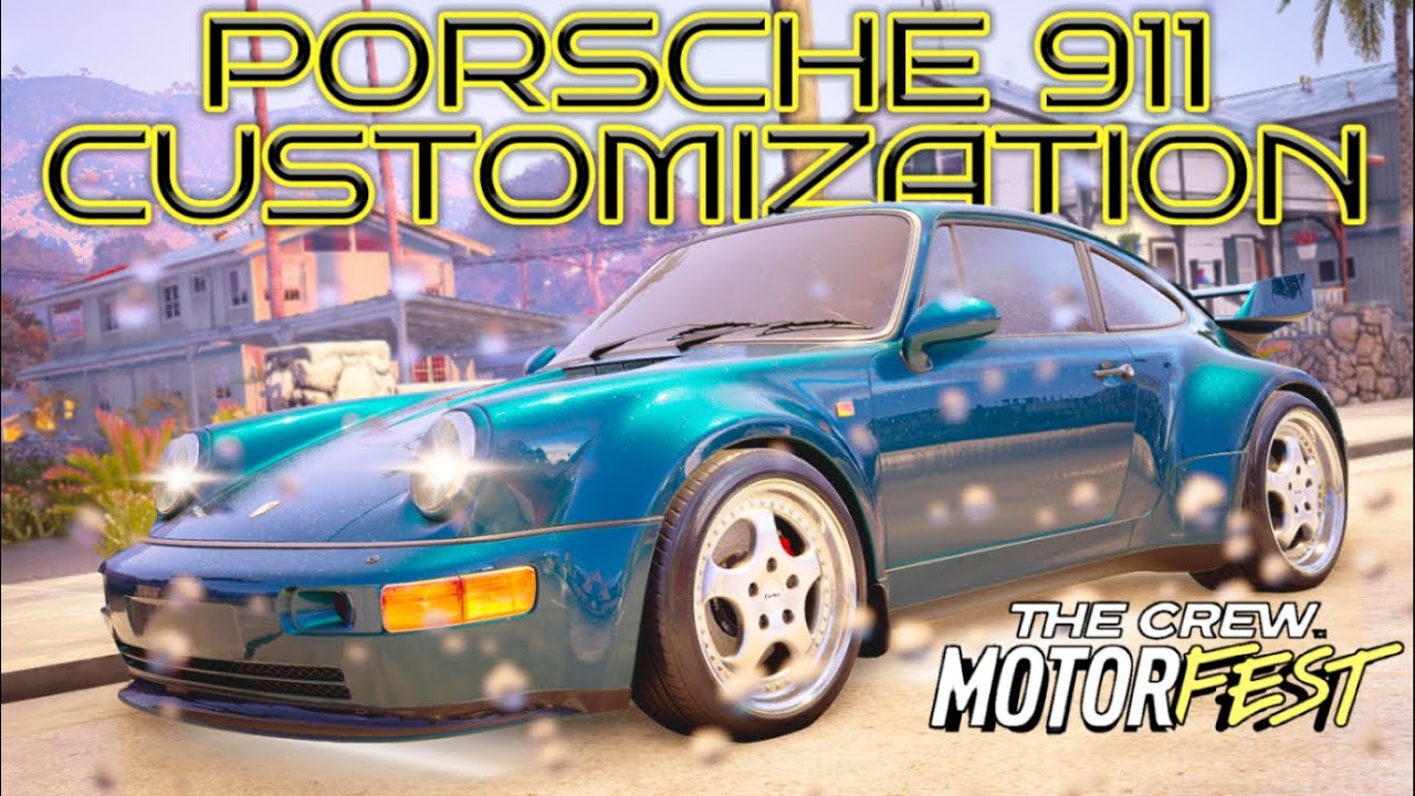 The Crew MOTORFEST | Porsche 911 Turbo 3.6 1993 | Customization