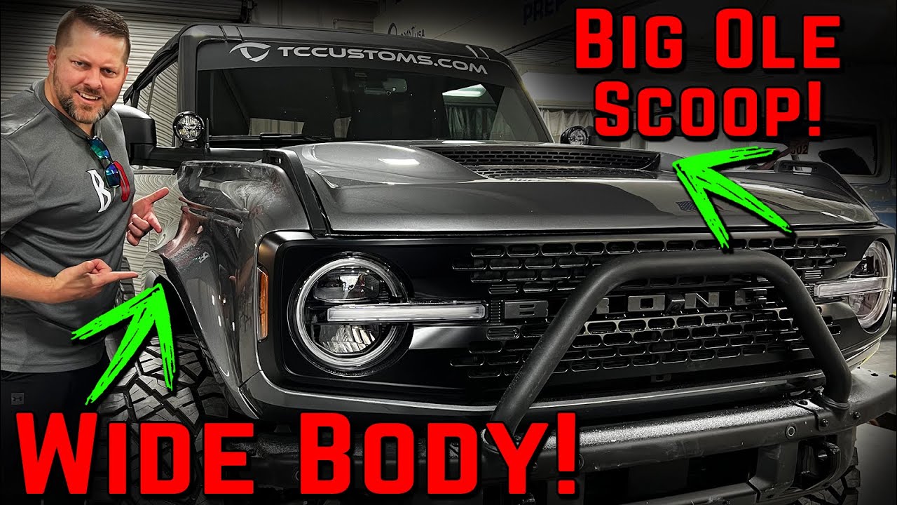 This Bronco Wide Body Kit from Advanced Fiberglass Concepts is Sick!