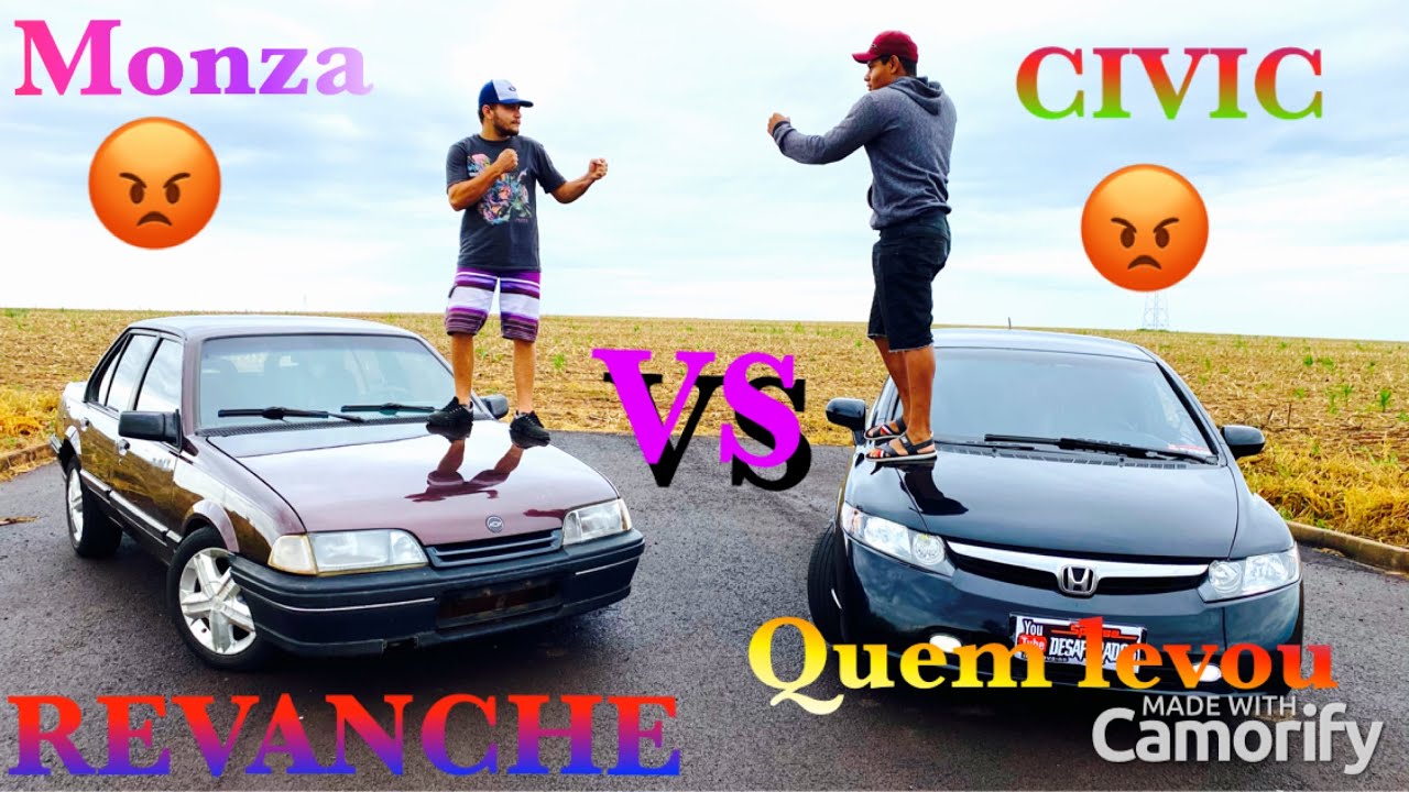 REVANCHE CIVIC vs MONZA arrancada QUEM GANHOU??