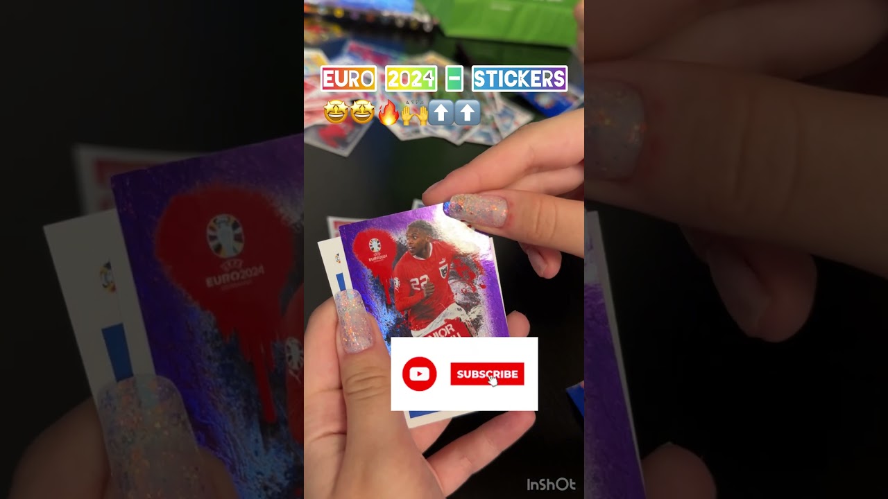 Euro 2024 Stickers! 🤩🤩⬆️ Topps parallels stickers 