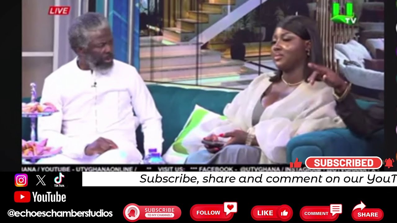 PAPA SHEEE NEARLY BEATS MC YAA YEBOAH ON UNITED SHOWBIZ