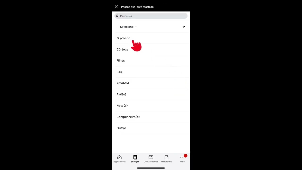 Informar Aus&ecirc;ncia M&eacute;dica (App)