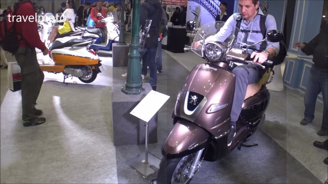 The 2018 Peugeot Django 125cc scooters   tall rider 190cm 6,2ft