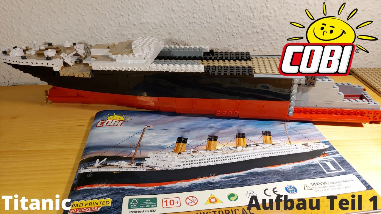 Cobi R.M.S. Titanic - Unboxing + Aufbau Teil 1