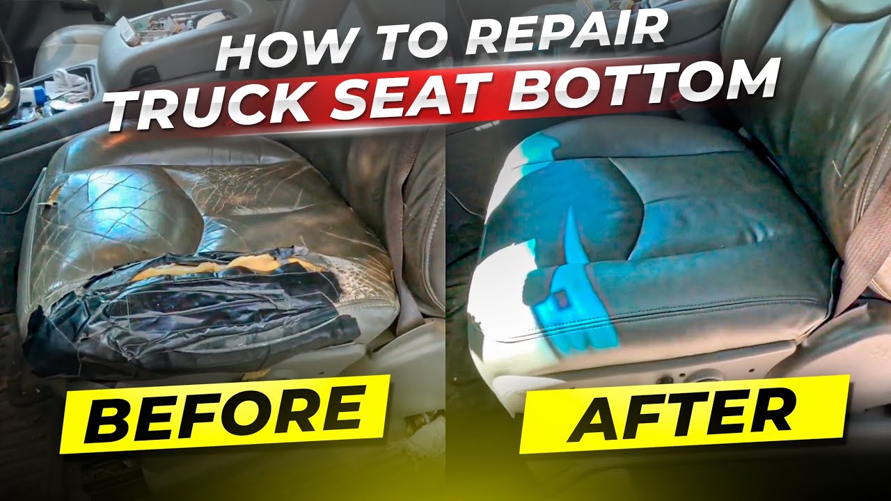 Seat Bottom Fix | GMC, Chevy, Cadillac Foam & Upholstery Repair DIY