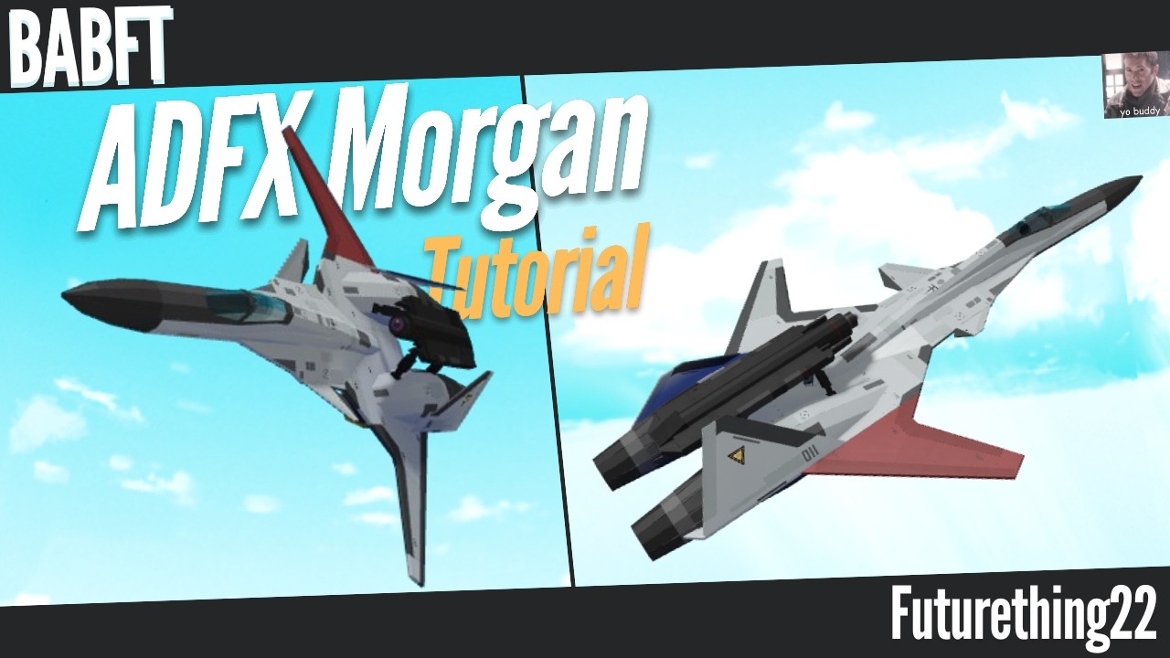 ADFX-01/02 Morgan Fighter Jet Tutorial (Roblox Build a Boat for Treasure)