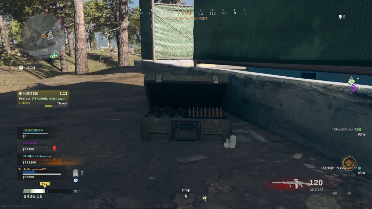 Warfare RC Helicopter kills in live Plunder game (Prone)