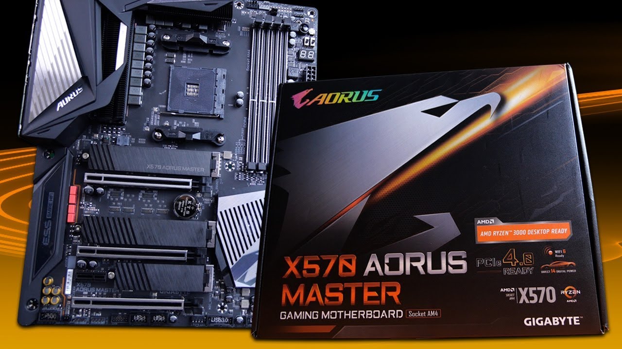 Gigabyte X570 Aorus Master - Unboxed and 3rd Gen Ryzen Ready!