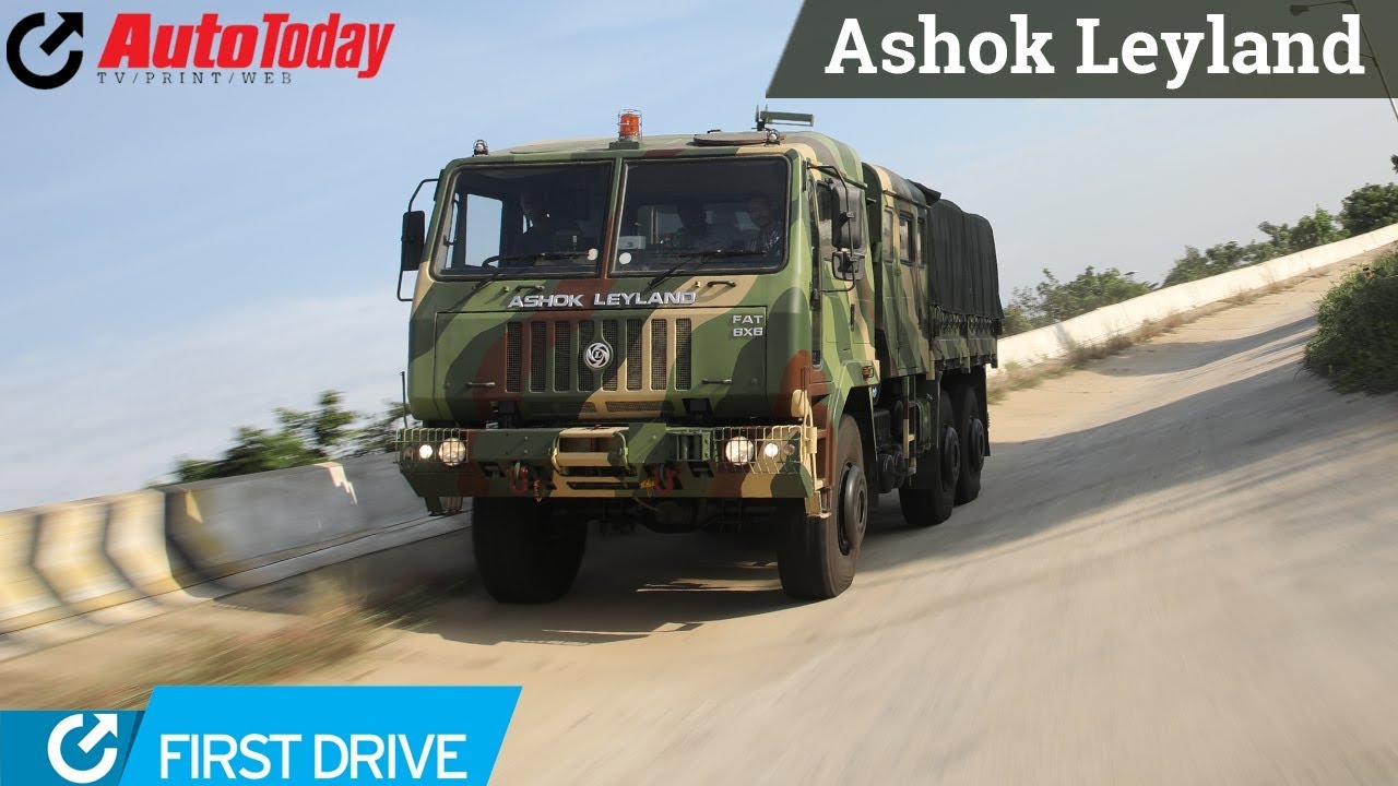 Ashok Leyland FAT 6X6 | First Drive |  AutoToday