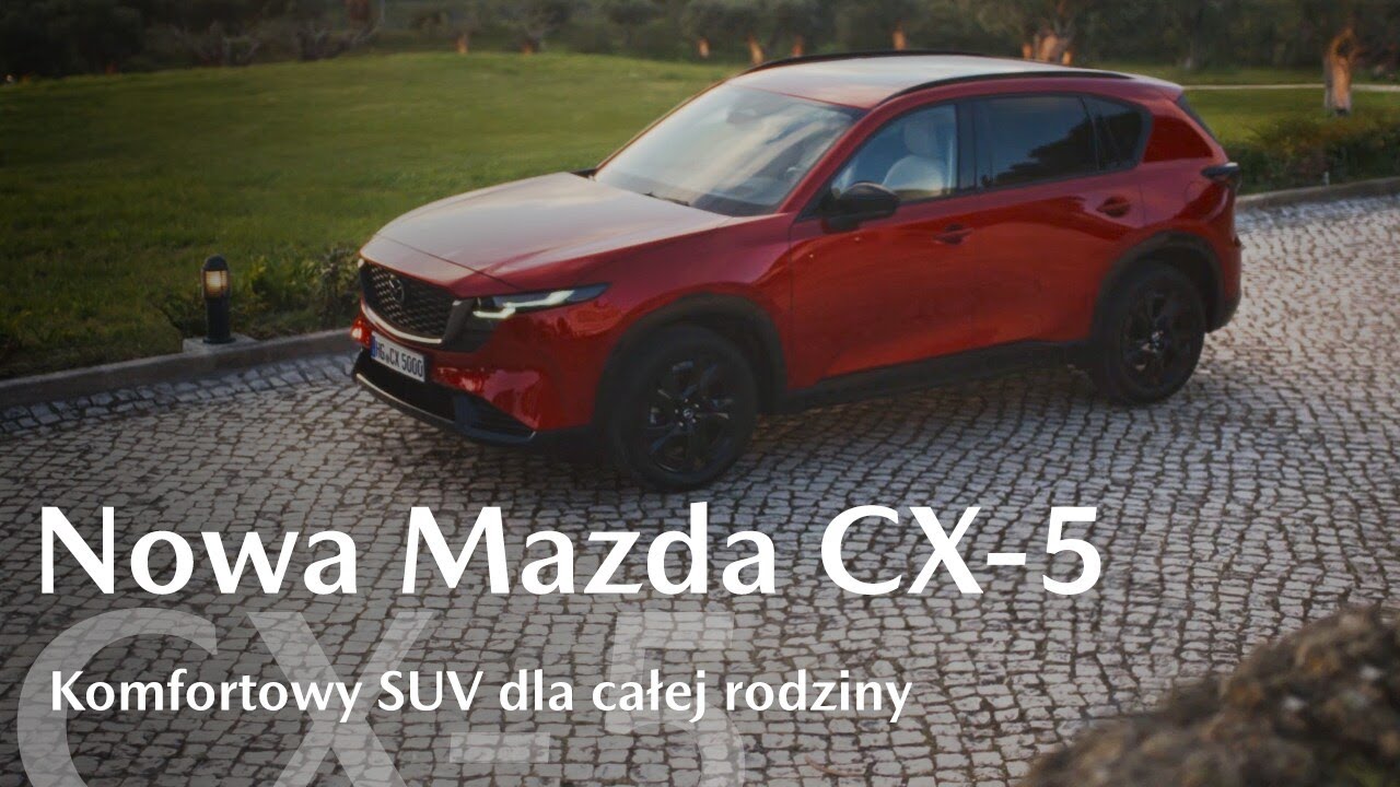 Nowa Mazda CX-5 | Komfortowy SUV dla całej rodziny