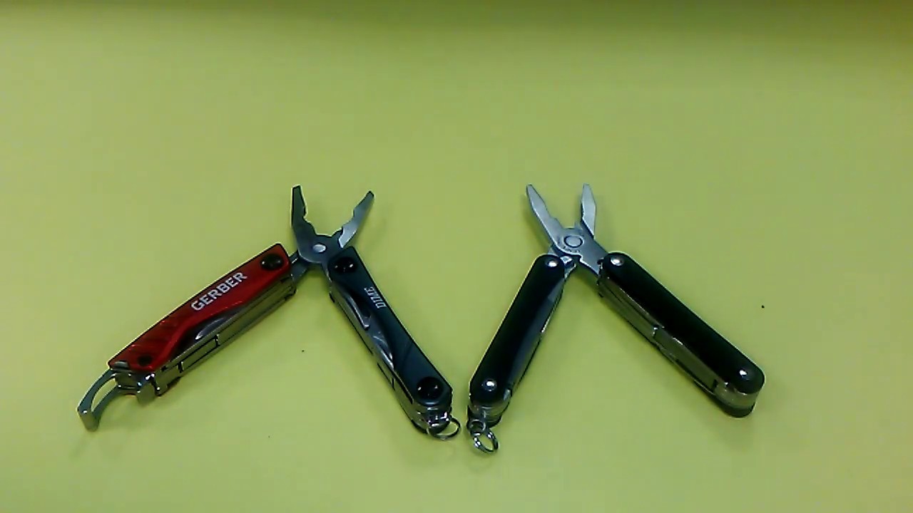 Gerber Dime -vs.- Leatherman Squirt PS4
