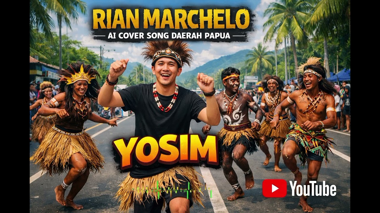 AI COVER SONG DAERAH PAPUA YOSIM || RIAN MARCHELO
