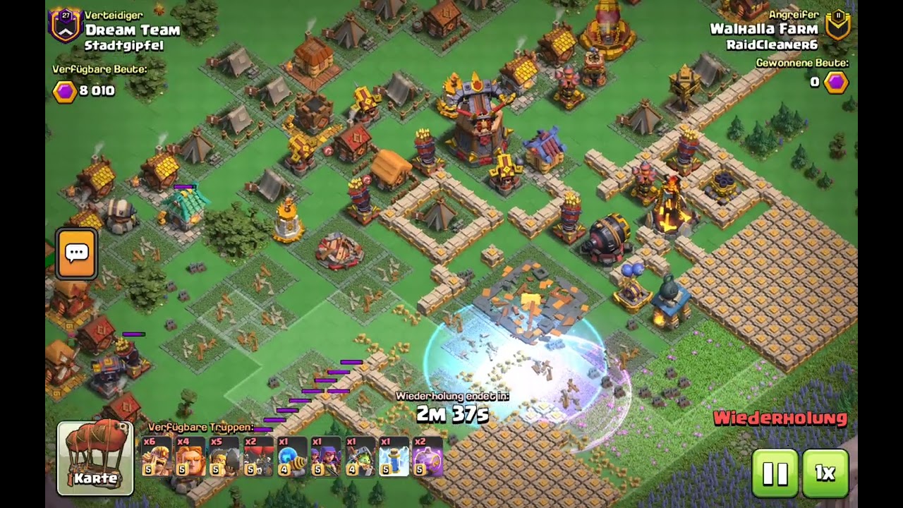 COC Raid: Yellow Print Layout - Capital Peak- 2026-02-22