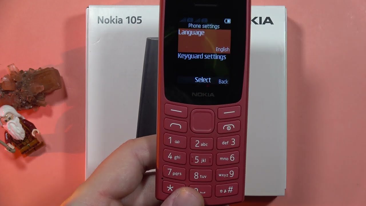 Nokia 105 2023: Change Language - Manage Phone Language