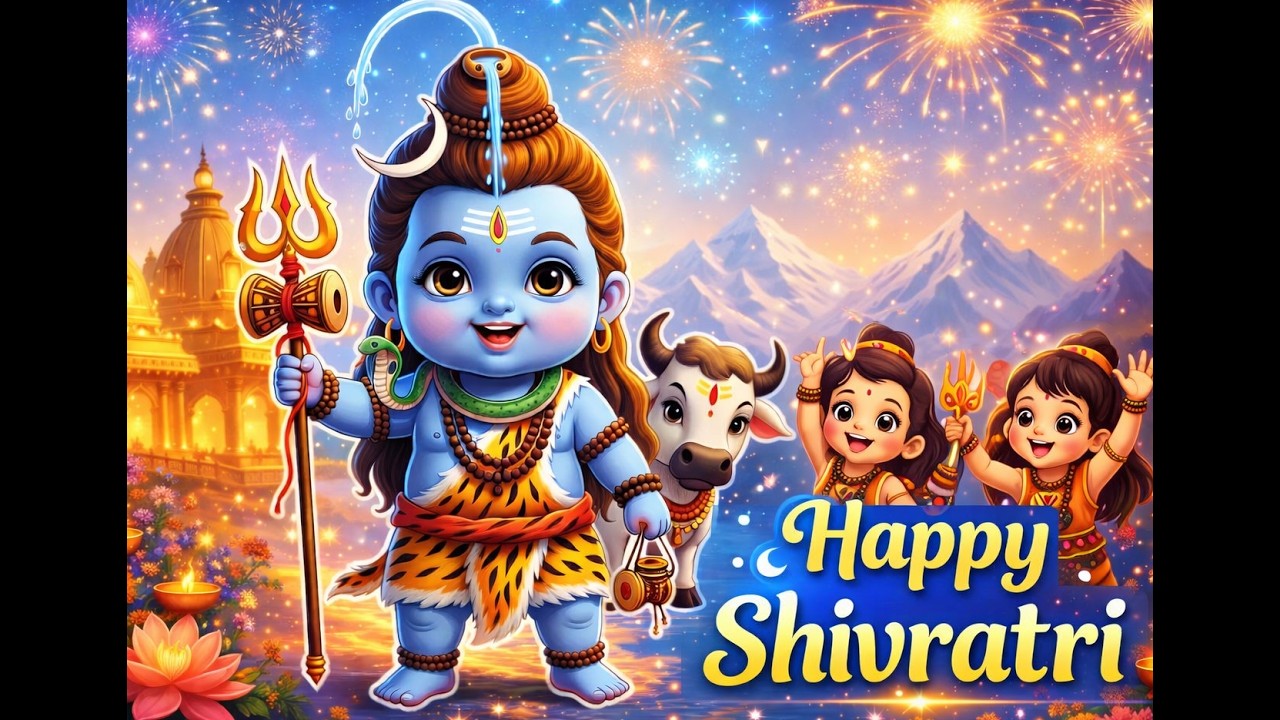 Mahashivratri kids Song🕉️ #KidsShivSong #ShivratriSpecial #BalShiv #KidsBhajan #kids  #KidsDanceSong
