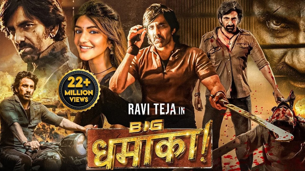 Ravi Teja's TIGER RAO - Superhit Hindi Dubbed Full Movie | Sree Leela | South Action Romantic Movie