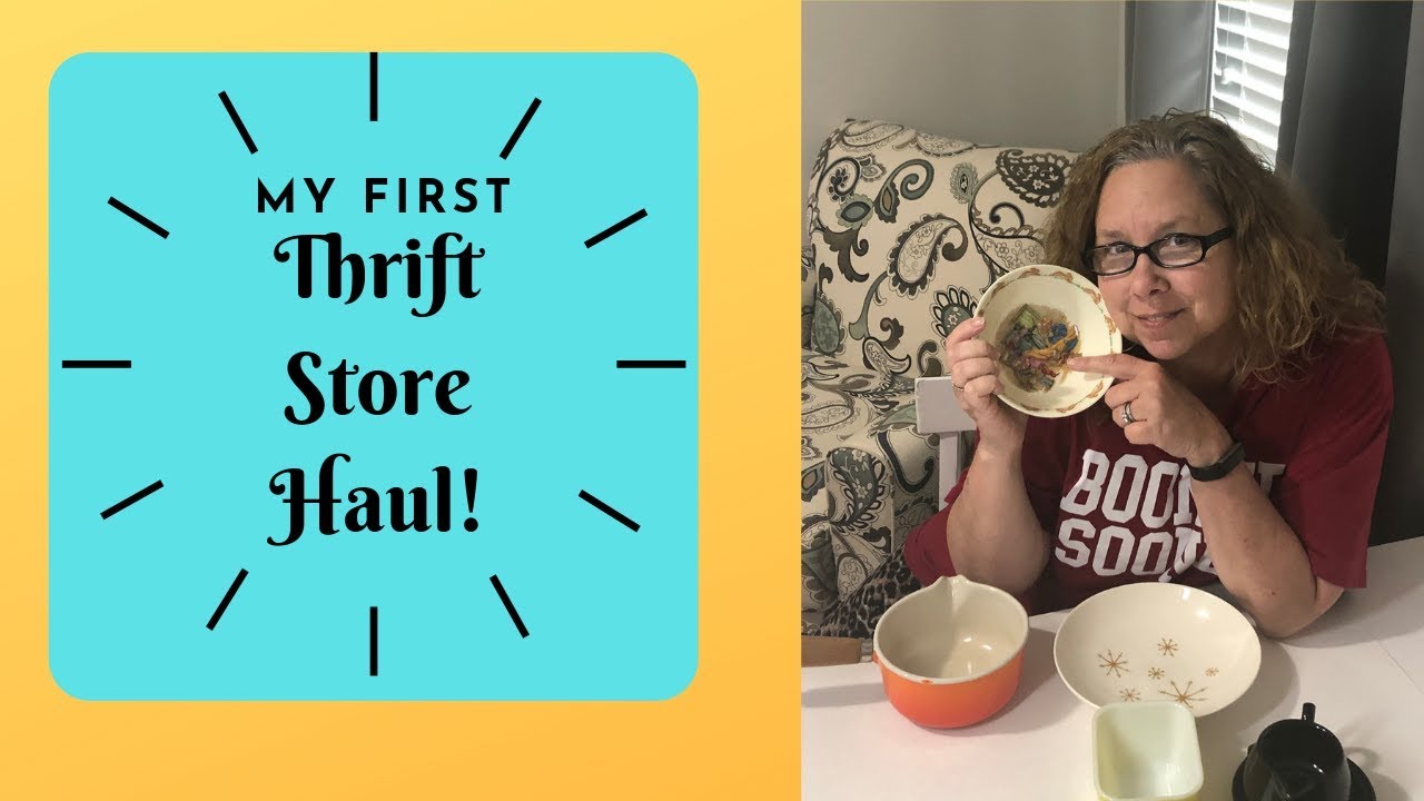 My FIRST Thrift Haul Video!!