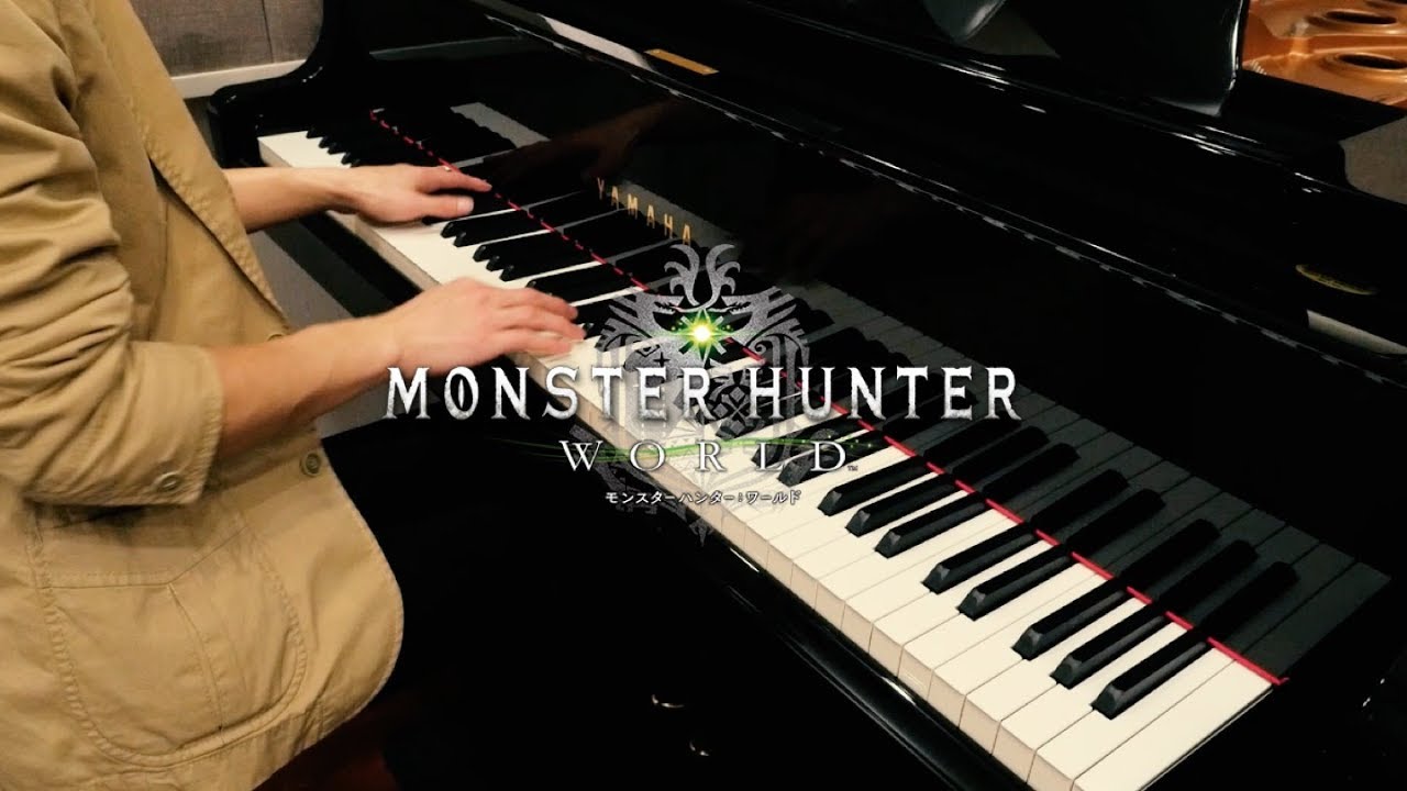 【MHW BGM】瘴気の谷 【Piano Cover】Rotten Vale Battle Theme [かてぃん]