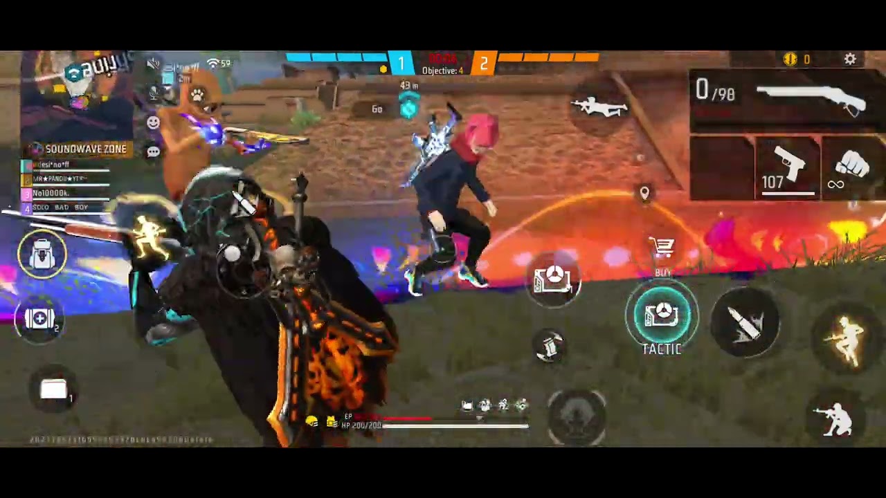 FREE FIRE 🔥 RANKED CLASH SQUAD FULL GAMEPLAY #freefire#csrankpush 