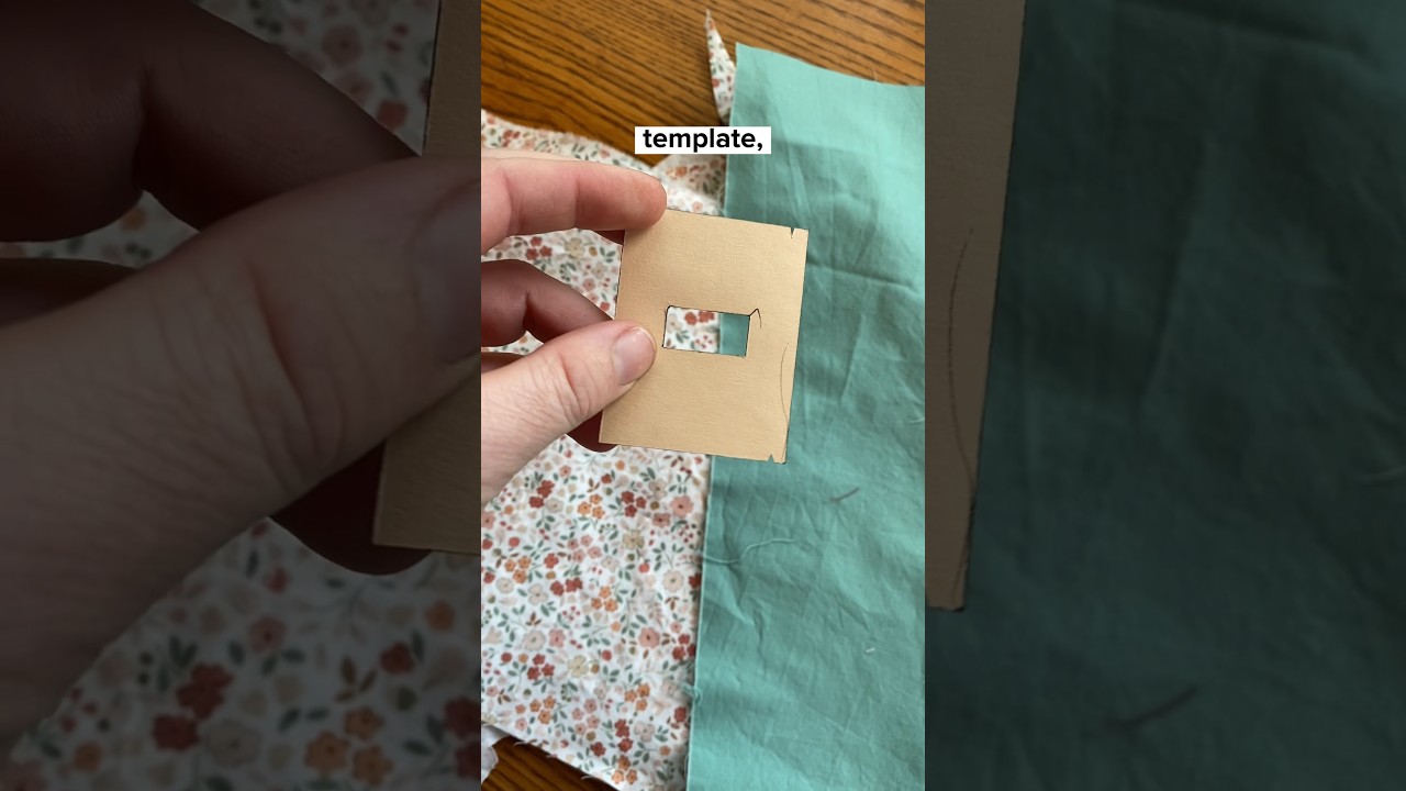 One hell of a way to avoid buttonhole stitches 🤣🧵 #sewinghacks #sewingtips #notatutorial