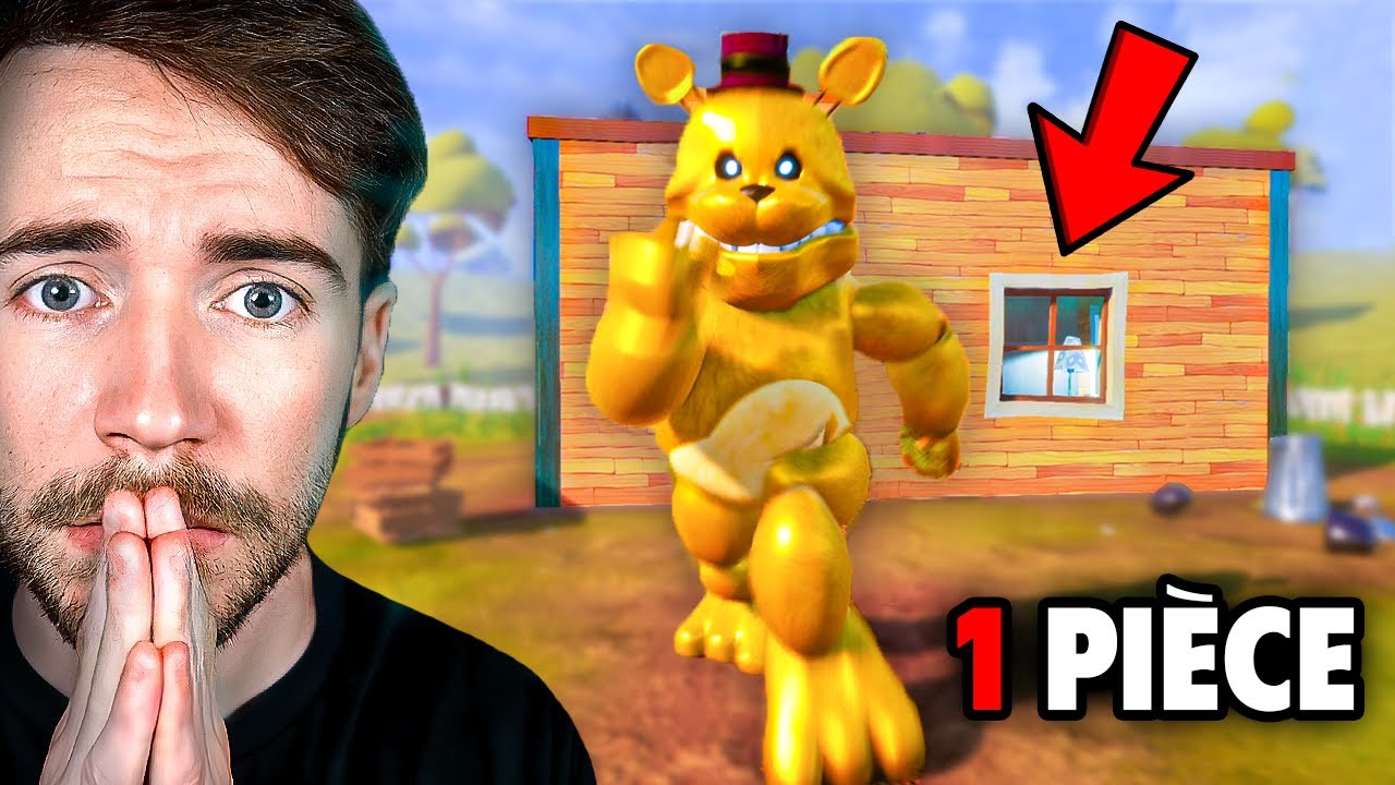 HELLO NEIGHBOR MAIS LA MAISON N&rsquo;A QU&rsquo;UNE PI&Egrave;CE (impossible avec Fredbear&hellip;)