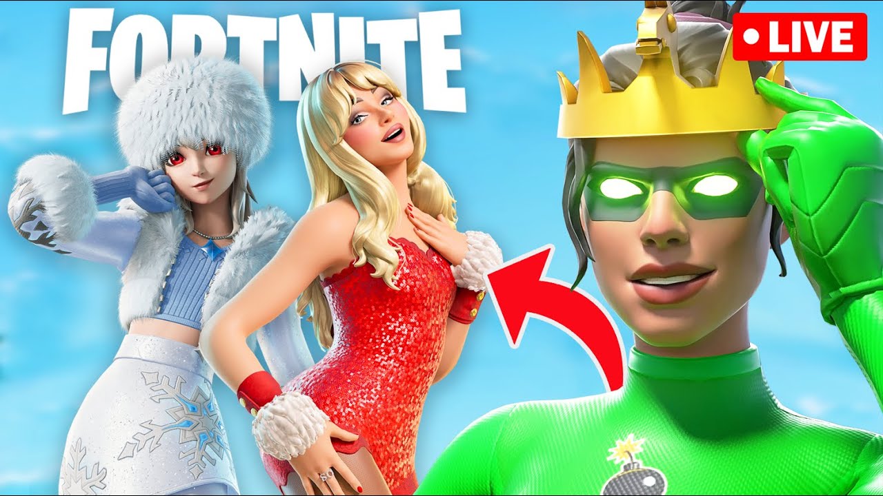 FORTNITE WINTERFEST GAMEPLAY!