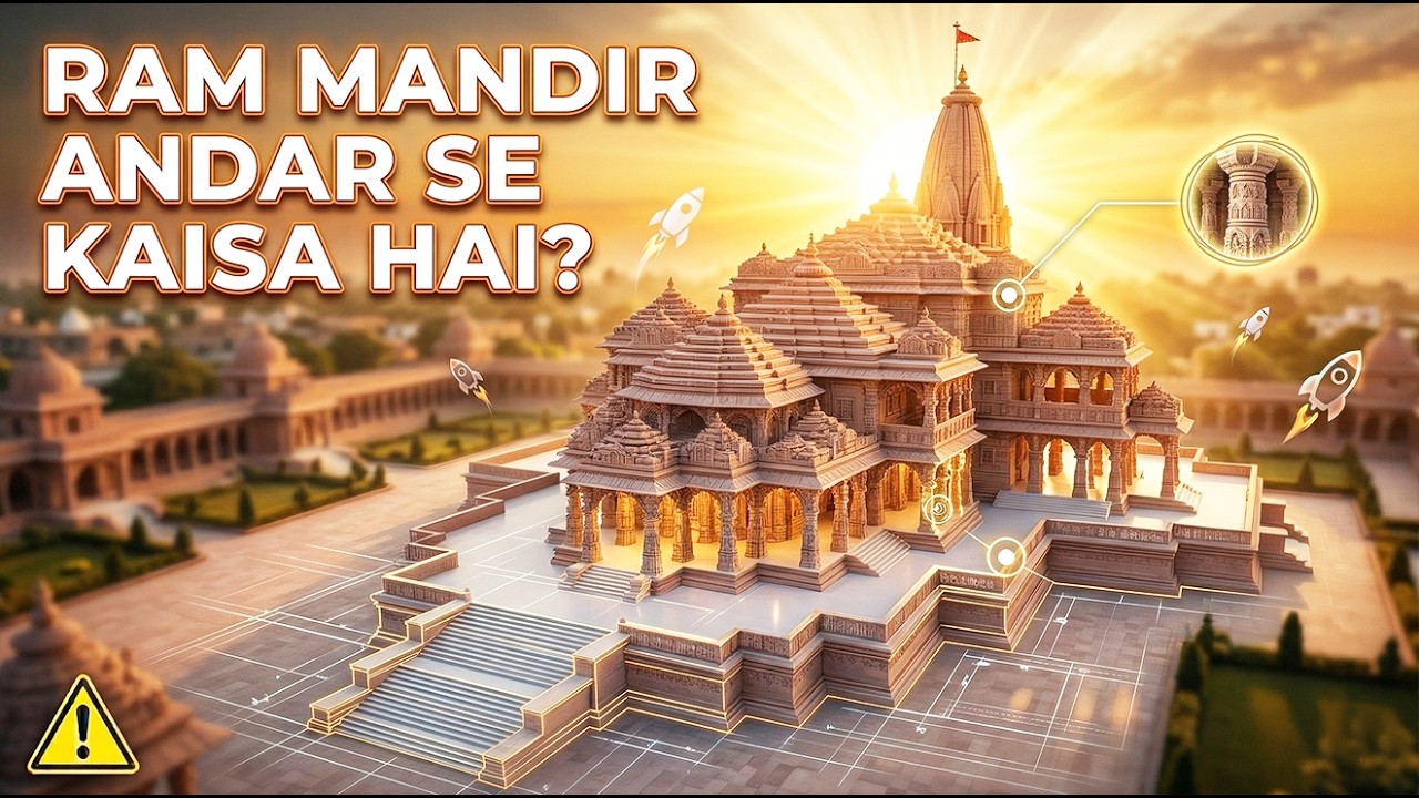 Live: Ayodhya Ram Mandir 3D Animated Tour by Armature Studios