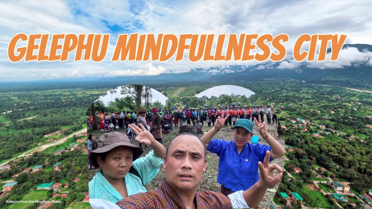 Volunteering in building GMC| Gelephu Mindfulness City#gmc#fyp# Gelep