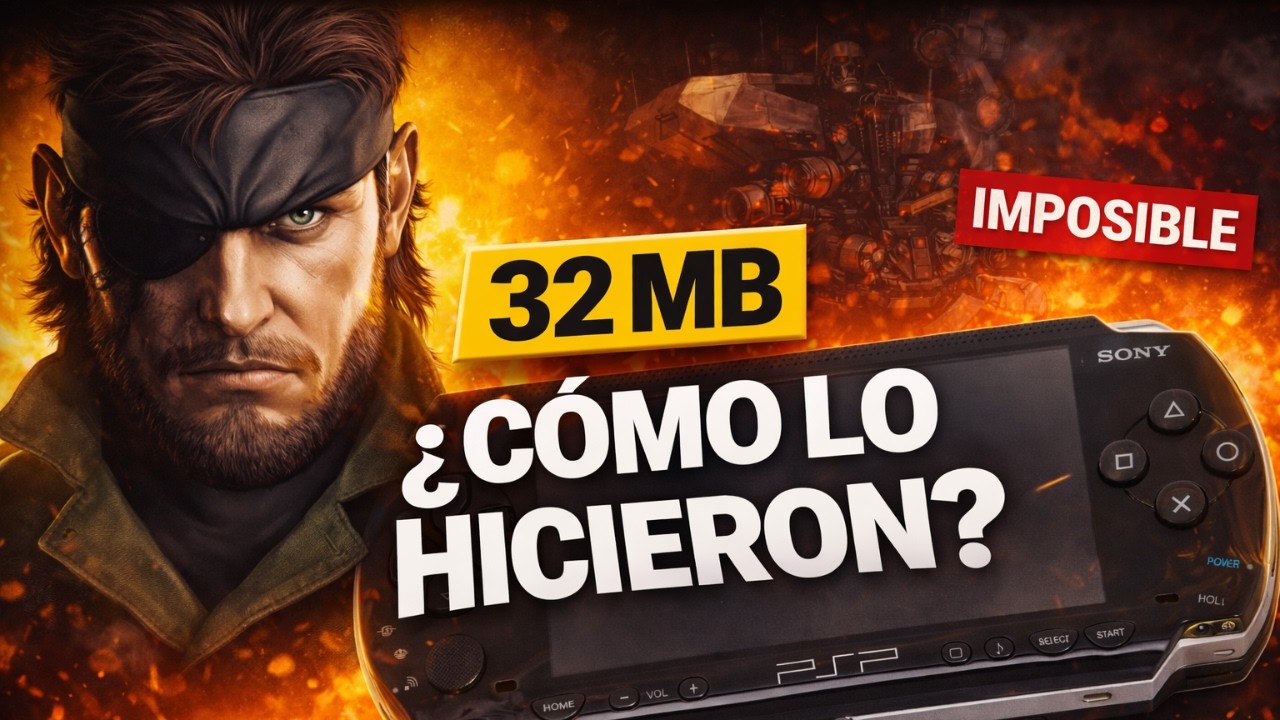 Metal Gear Solid: Peace Walker ¿Cómo se hizo en PSP si técnicamente era IMPOSIBLE? 🤯